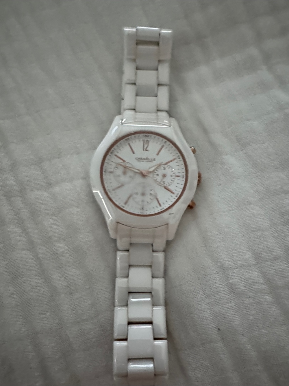 White Caravale Watch